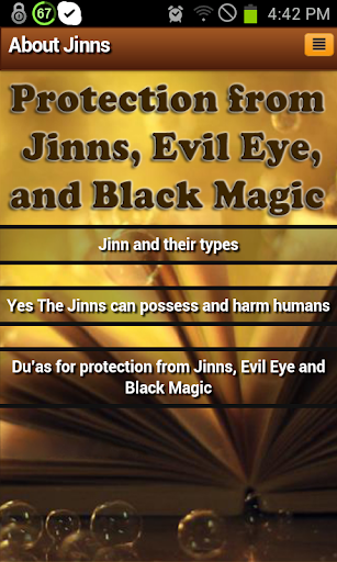 Jinns: types harm protection