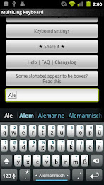 Alemannic Keyboard Plugin poster 1