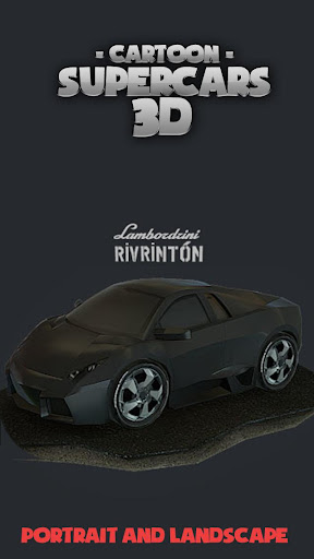 Toon Cars Reventon 3D lwp