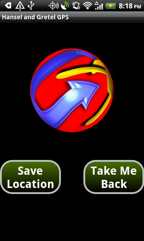 Hansel and Gretel GPS Donation Screen 1