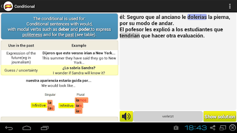 Spanish Grammar Learning Full poster 6