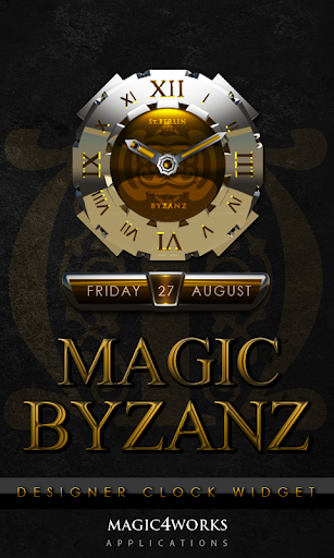 Byzanz Clock Widget