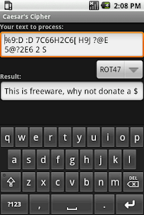 How to install Caesar's Cipher / ROT-Cypher 1.5.0 mod apk for bluestacks