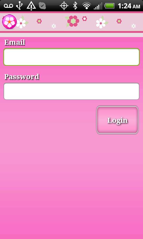 Android application Pink Theme for Facebook screenshort