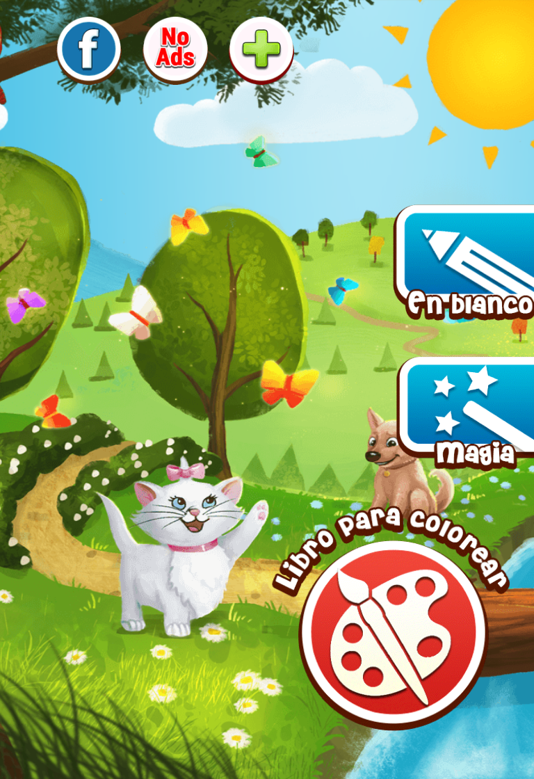 Android application Animal Coloring Pages screenshort