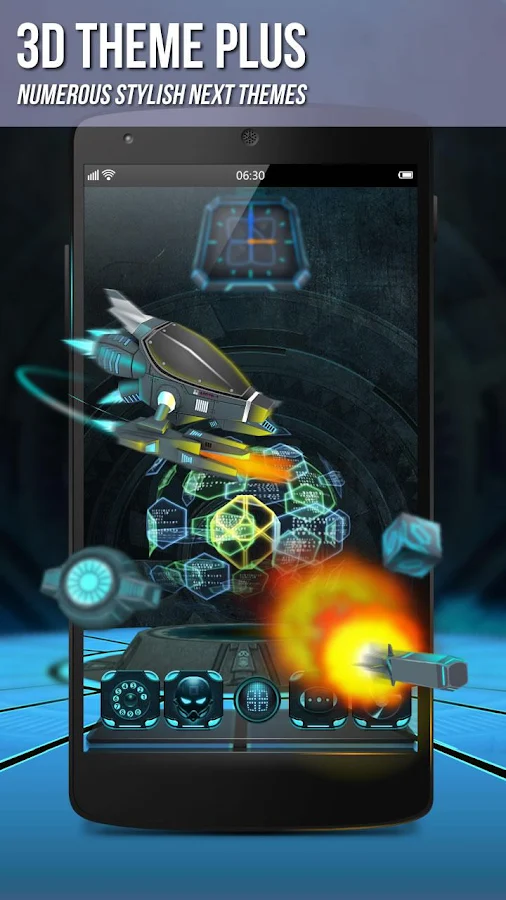 Next Launcher 3D Shell - screenshot