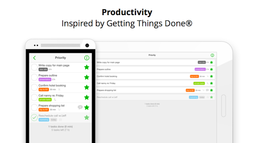 Nozbe: to-do tasks projects