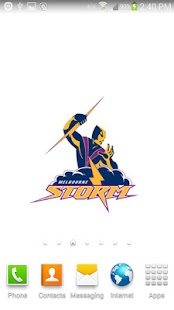 Lastest Melbourne Storm Spinning Logo APK