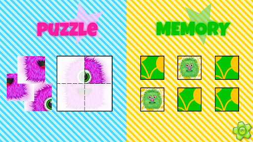 Puzzle and memory for kids