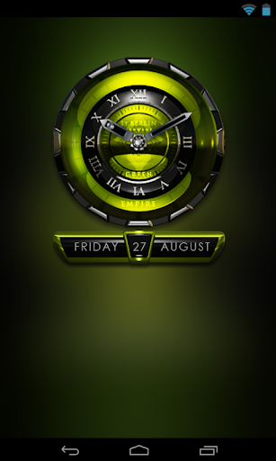 免費下載娛樂APP|Green Empire Clock Widget app開箱文|APP開箱王