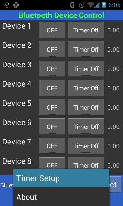   Arduino Bluetooth Kontrol- tangkapan layar 