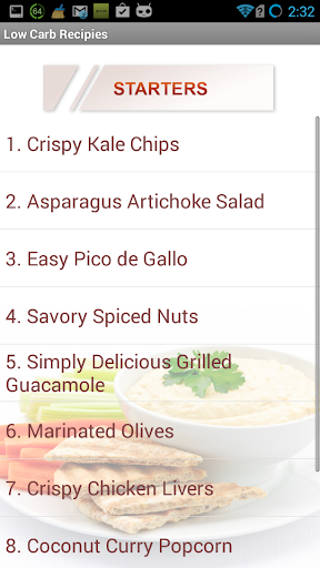 【免費健康App】Low Carb Recipies-APP點子