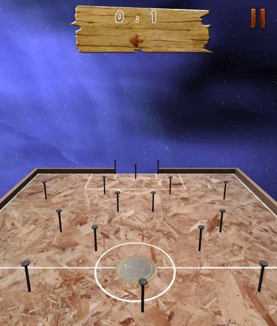 Nails Coin Soccer 3D Screen 3