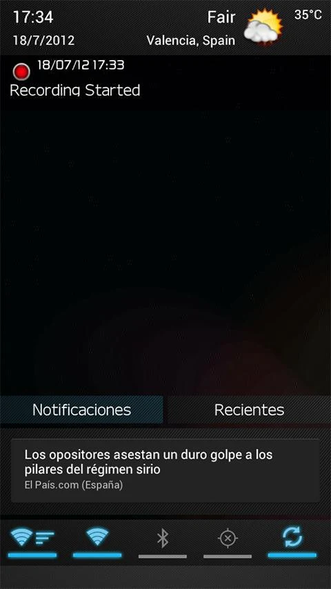 Super Status Bar - screenshot