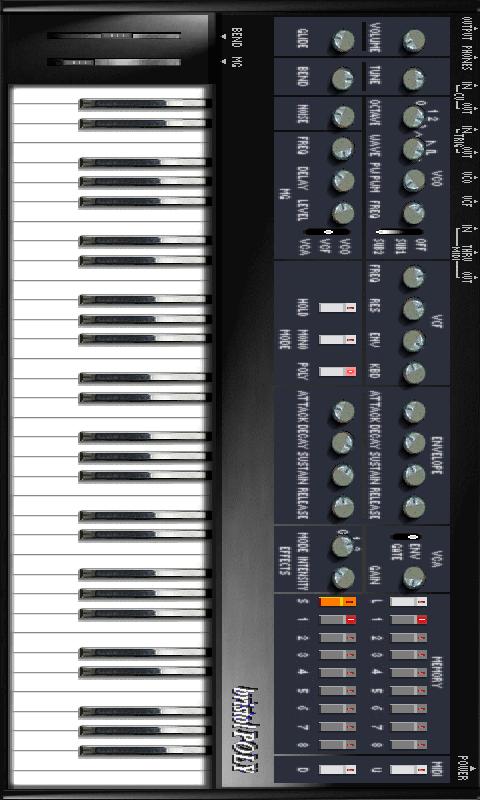 Bristol PolySynth Screen 2