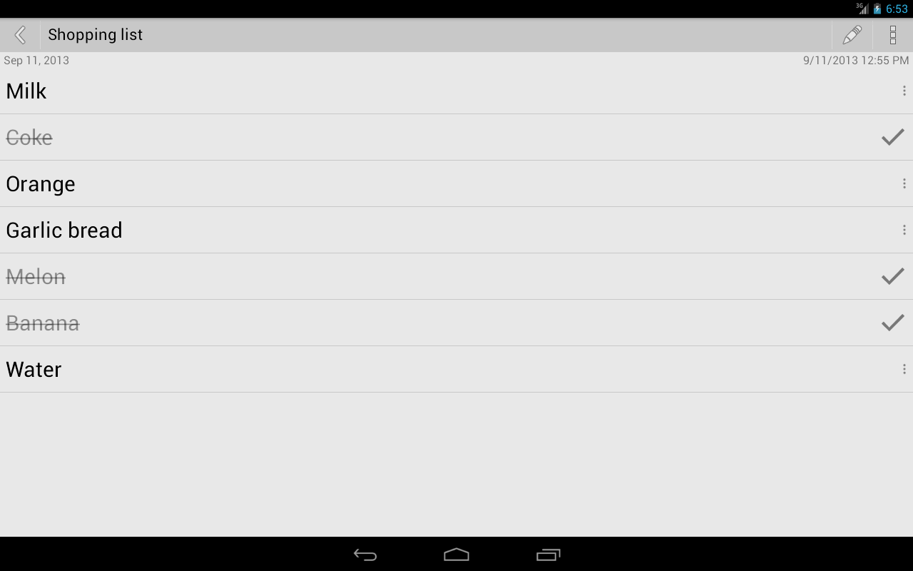 ColorNote Bloco de Notas Lista - screenshot