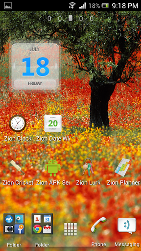 Zion Date Widget