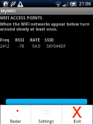 MyWiFi RADAR