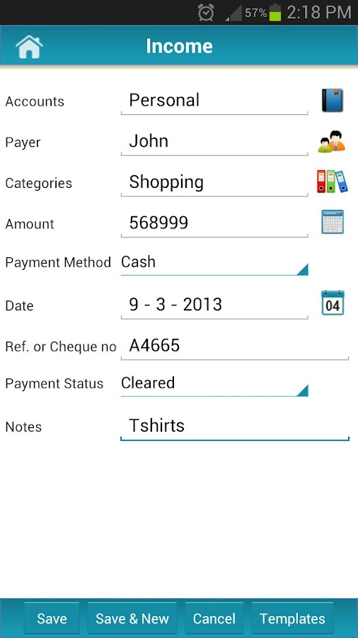 Money Tracker Expense Budget Android Apps on Google Play