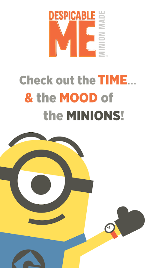 Android application Despicable Watch Face screenshort