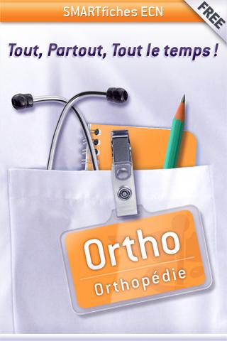 Android application SMARTfiches Orthopédie Free screenshort
