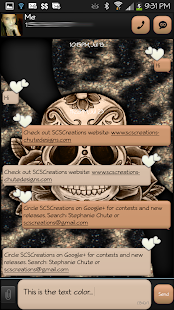 How to get GO SMS - Sugar Skullz 2 1.1 apk for laptop