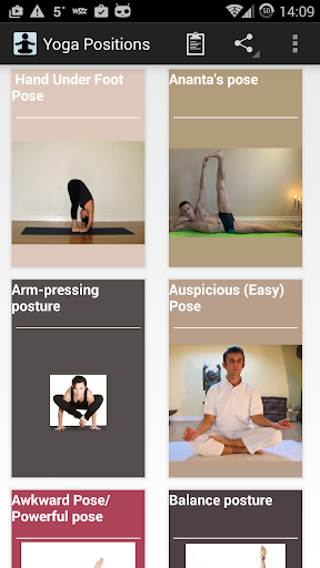 Yoga positions