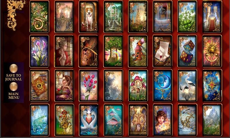 Baralho Cigano-Lenormand : GILDED REVERIE APP