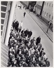 Stakende arbeiders in Twente