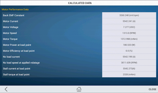   MICROMO "MOTION" Calculator- screenshot thumbnail   