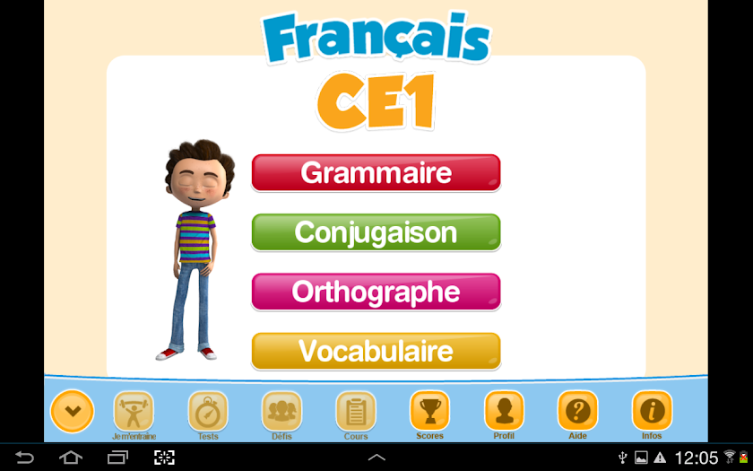 ExoNathan Français CE1 Screen 1