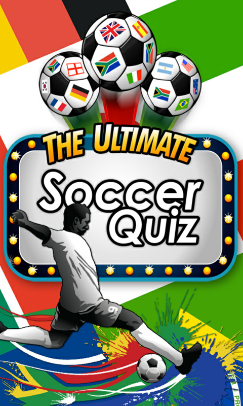 Ultimate Soccer Quiz Screen 1