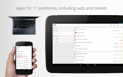 Todoist: To Do List, Task List - screenshot thumbnail