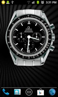 Omega Speedmaster Analog Clock