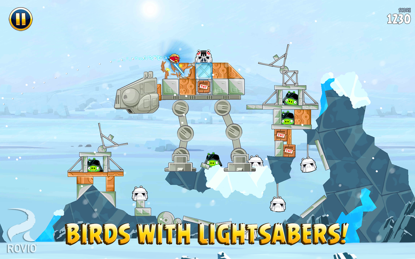 Angry Birds Star Wars - screenshot