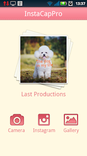InstaCapPro - Photo Caption