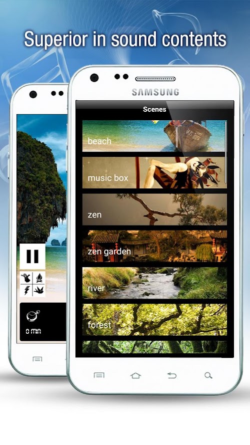 Android application Sleep Bug: Sound Generator screenshort