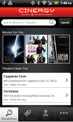 Cinergy Cinemas Entertainment