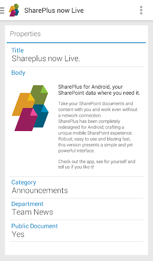 【免費商業App】SharePlus - SharePoint Mobile-APP點子