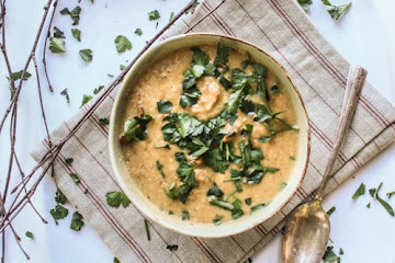 Creamy Chanterelle Mushroom Soup (vegan)