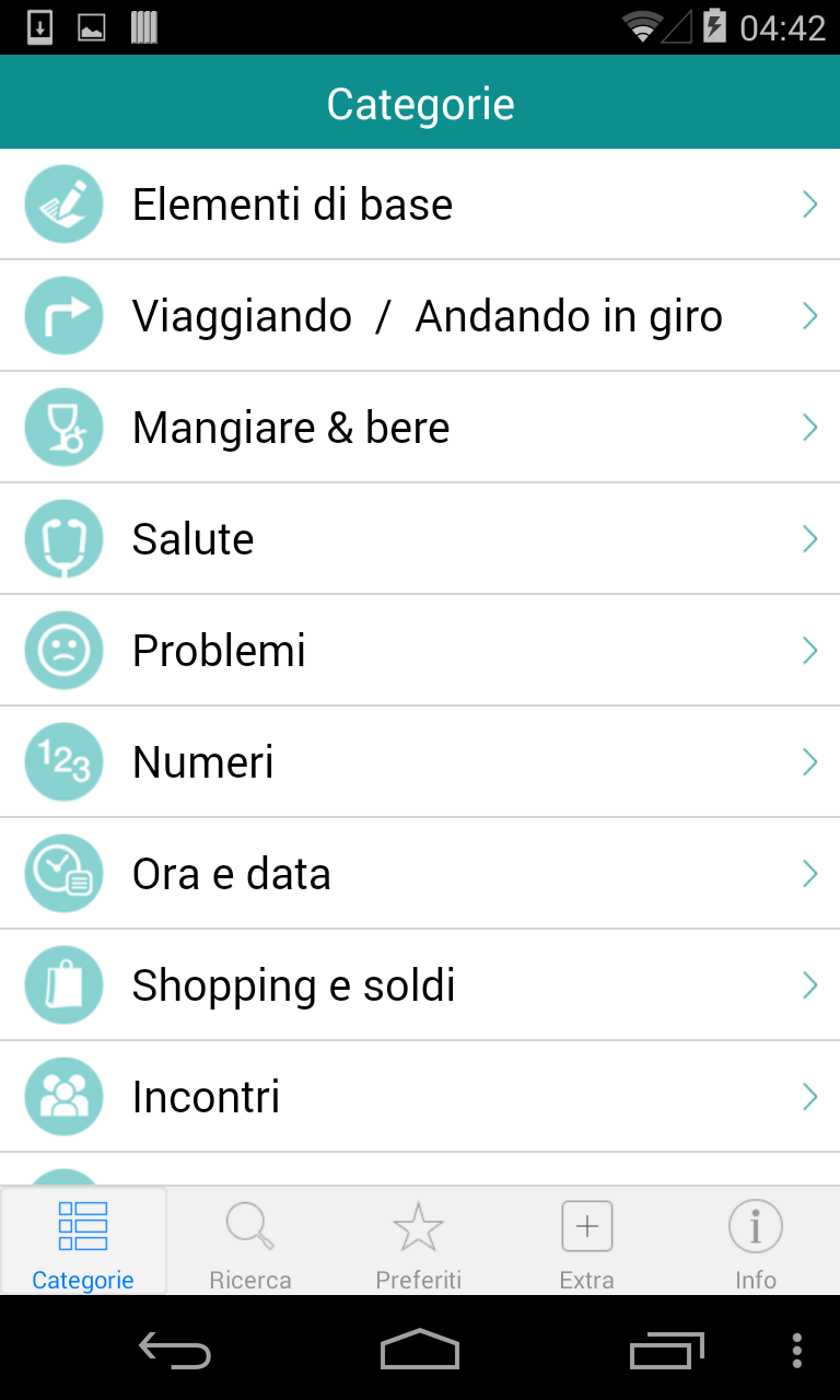 Android application Danish Translation with Audio screenshort