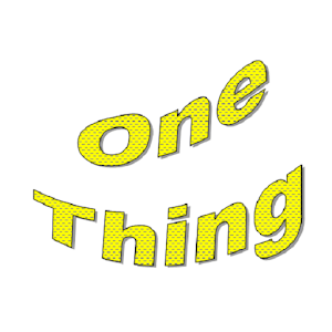 One Thing.apk 1.0