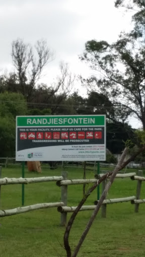 Rantjiesfontein Park