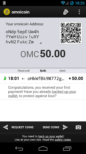 Omnicoin Wallet