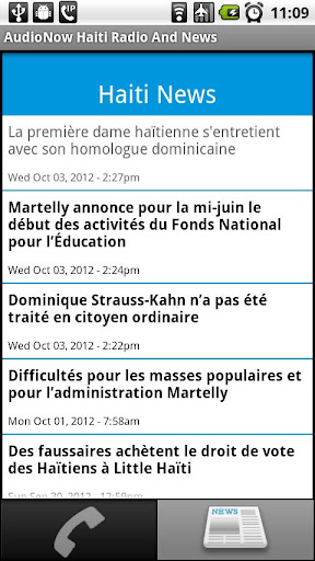 【免費音樂App】AudioNow Haiti Radio and News-APP點子