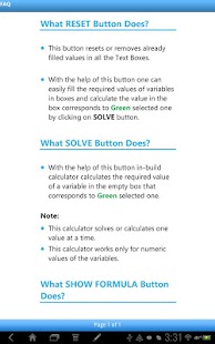 Math Formula Calculator Screenshots 4
