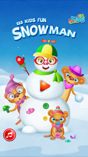 123 Kids Fun SNOWMAN Free