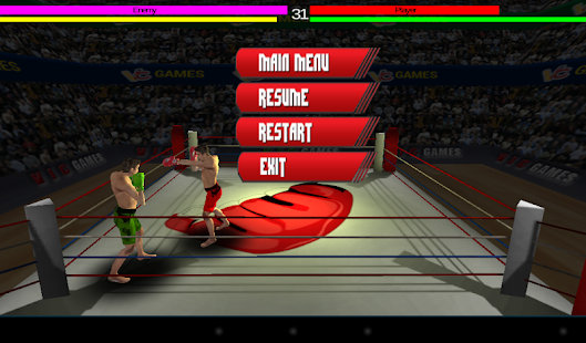 3D-Box-Spiel Screen 3