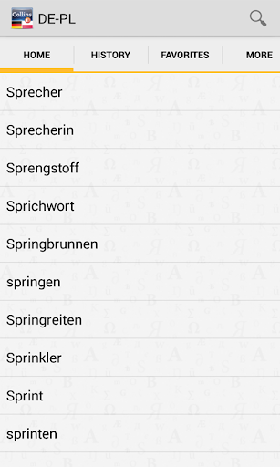 【免費書籍App】German<>Polish Mini Dictionary-APP點子