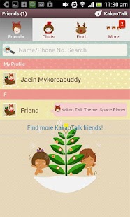 Lastest Kakaotalk Theme Christmas 2012 APK for PC